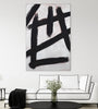 "Ink Strokes" Giant Art 72x48 Wall Art