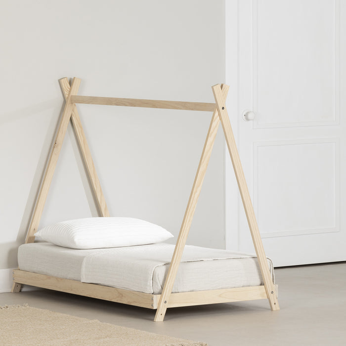 Lit de bambin Sweedi - bois naturel 