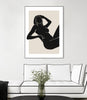 "Untitled" Canvas Framed Black 30x40 Wall Art