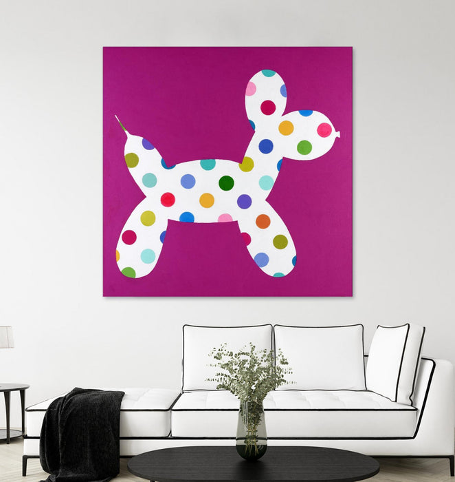 Œuvre d’art murale Giant Art « Dottie » 54 x 54