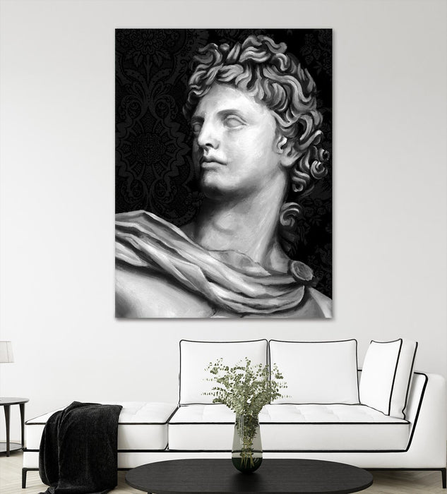 Œuvre d’art murale Giant Art « Ornate Sculpture Ii » 72 x 54