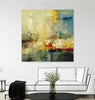 "Look Before You Leap" Giant Art 72x72 Wall Art