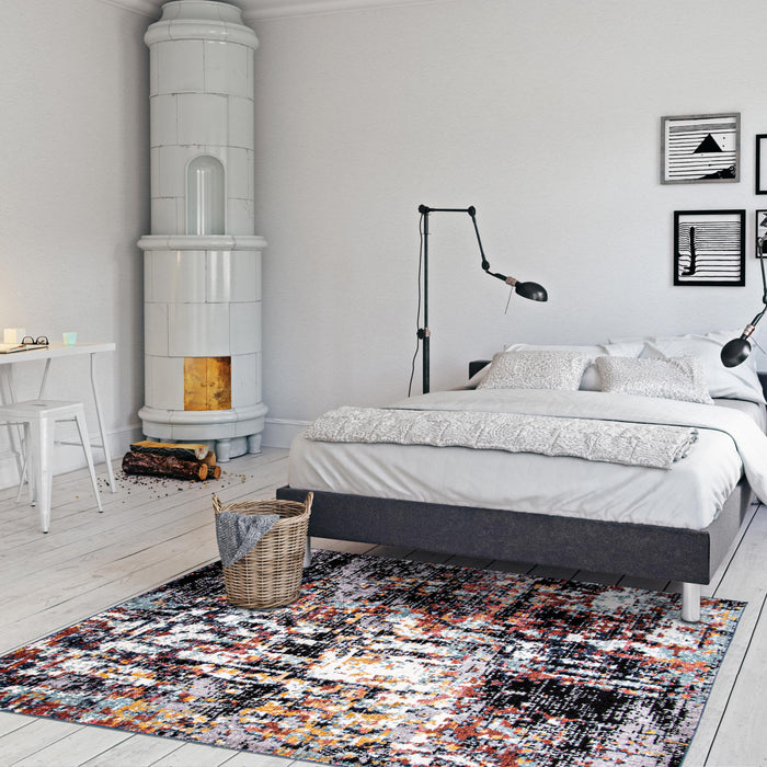 Carpette Paloma Vintage grise - 6 pi 7 po x 9 pi 6 po