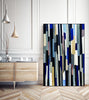 "Modernday" Canvas Framed Black 24x36 Wall Art