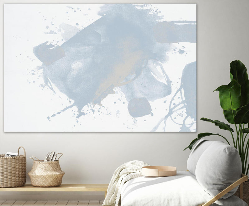 Œuvre d’art murale Giant Art « Baby Doll Blues V » 72 x 48