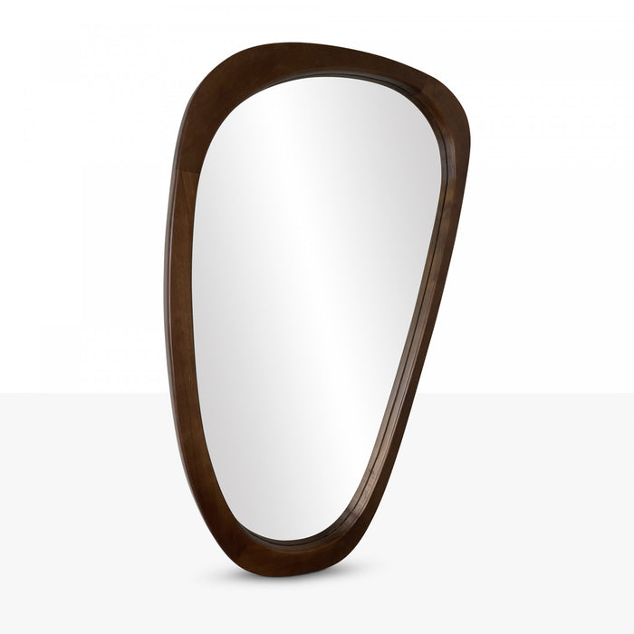 Miroir Lusso noyer 30 x 40