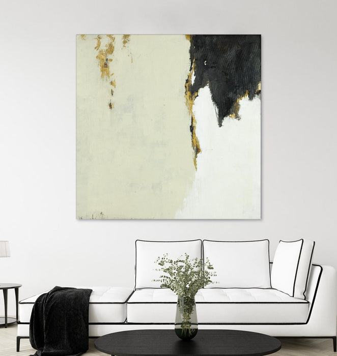 Œuvre d’art murale Giant Art « Get Rich Fast » 72 x 72
