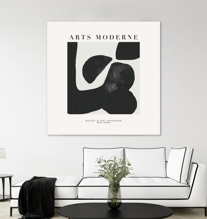 Œuvre d’art murale Giant Art « Art Moderne » 54 x 54