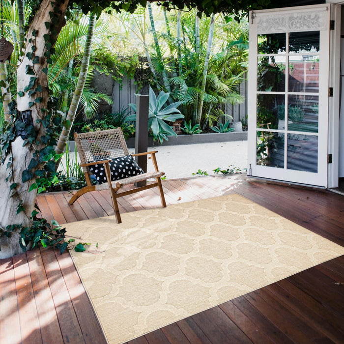 Carpette Sophie ivoire - 5 pi 3 po x 7 pi 7 po