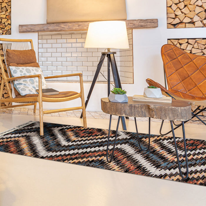 Carpette Vera Sun multicolore - 2 pi 7 po x 8 pi 4 po