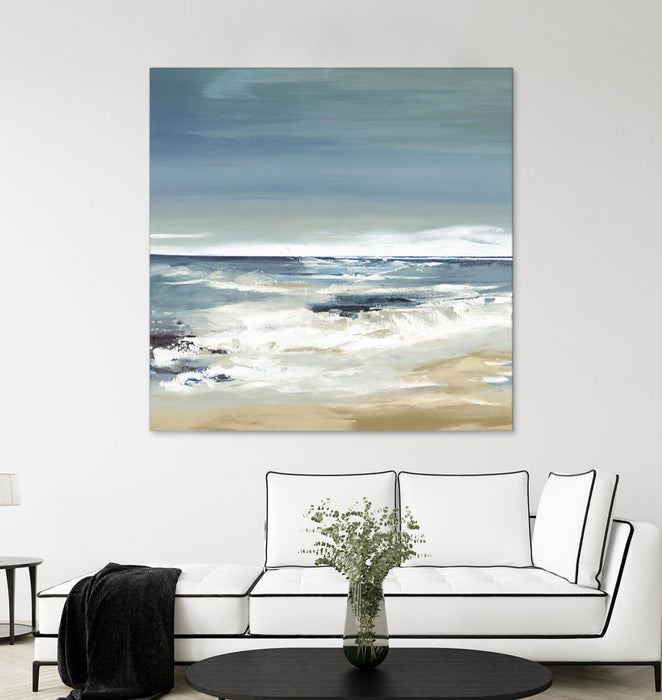 Œuvre d’art murale Giant Art « East Coast Ii » 72 x 72