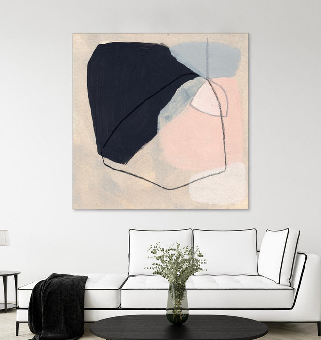 Œuvre d’art murale Giant Art « Keystone I » 54 x 54