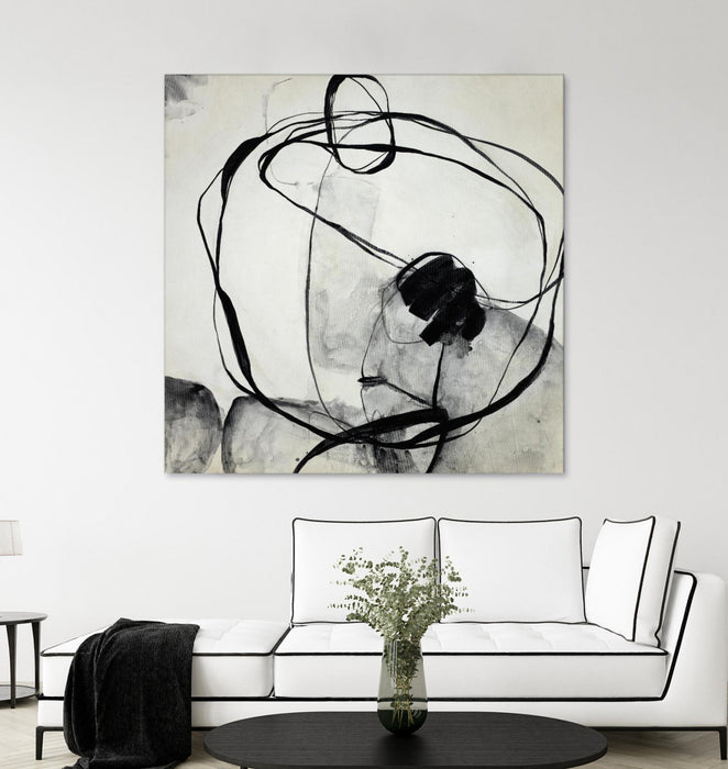Œuvre d’art murale Giant Art « Big Mouth Blabber » 54 x 54