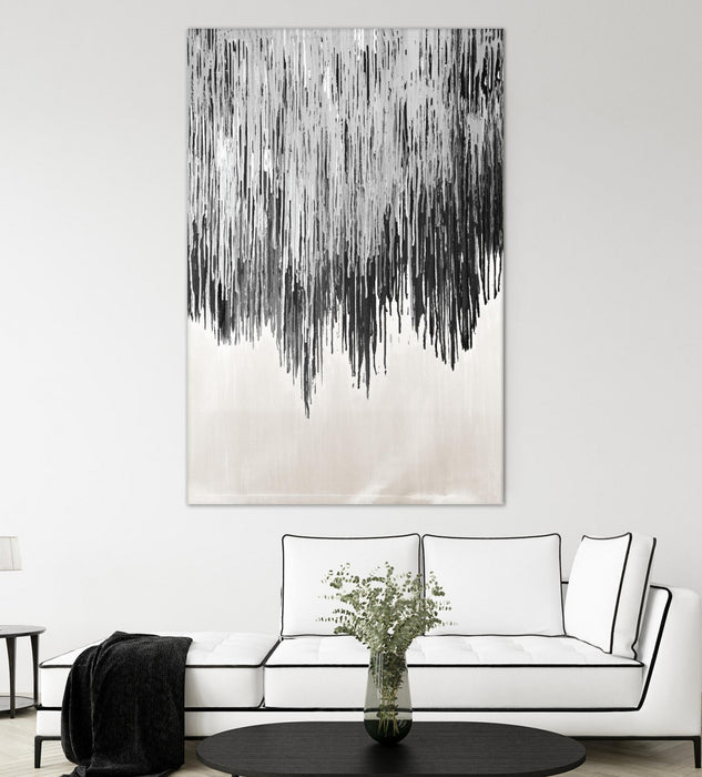 Œuvre d’art murale Giant Art « Stained Shower Ii » 72 x 48