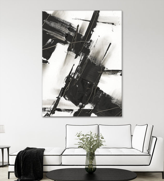 Œuvre d’art murale Giant Art « Diagonal Matrix I » 72 x 54