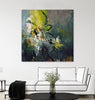"Happiness" Giant Art 54x54 Wall Art
