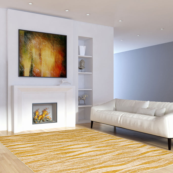 Carpette Arusha ivoiredoré 3 pi 11 po x 5 pi 7 po