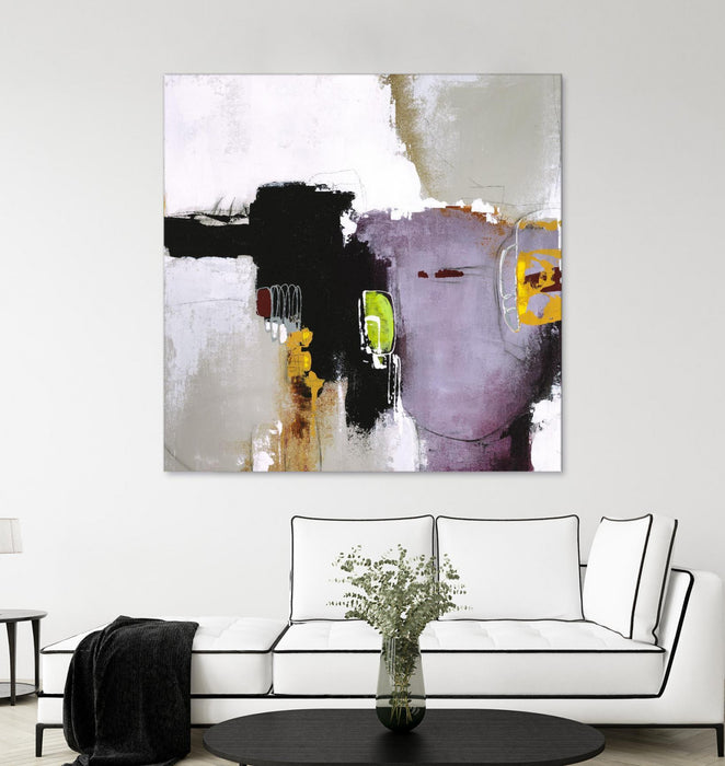 Œuvre d’art murale Giant Art « Sassy Sauce » 72 x 72