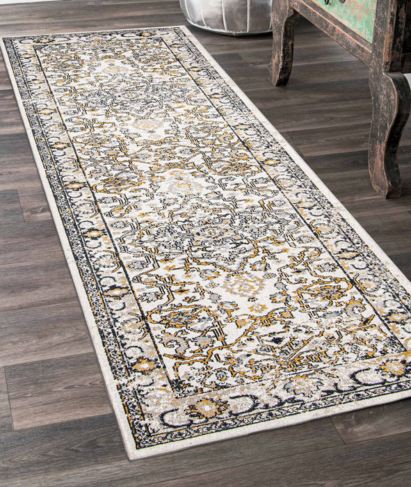 Carpette Legacy ivoire lavable à la machine - 2 pi 6 po x 8 pi 0 po