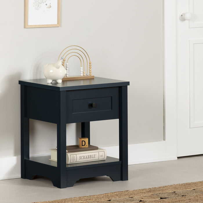 Table de nuit Hazen - bleu marine