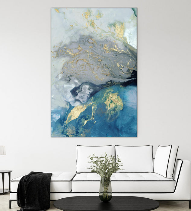 Œuvre d’art murale Giant Art « Ocean Splash I » 72 x 48