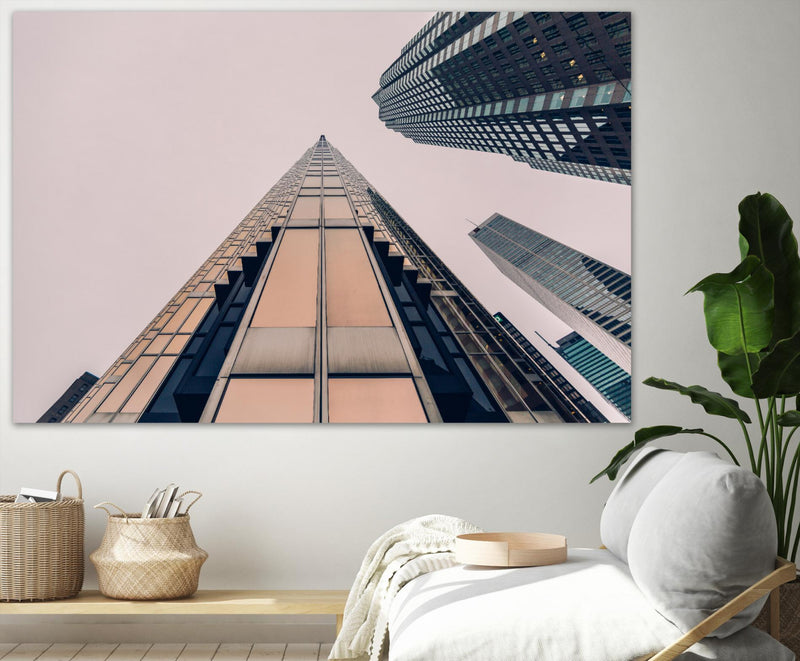 Œuvre d’art murale Giant Art « Skyline View » 72 x 48