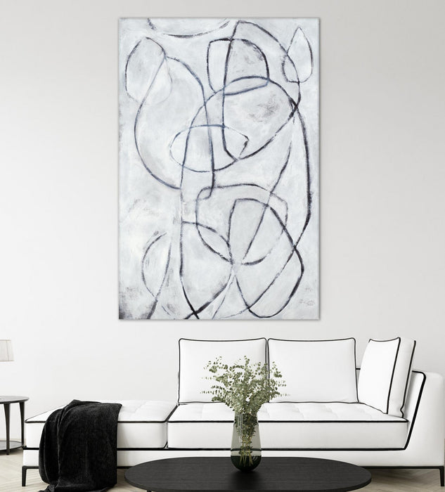 Œuvre d’art murale Giant Art « Suspended Time » 84 x 54