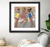 "The Orange County Club.tif" Matted and Framed Black 36x36 Wall Art