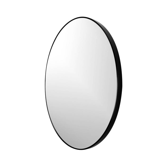 Miroir rond Emerson noir