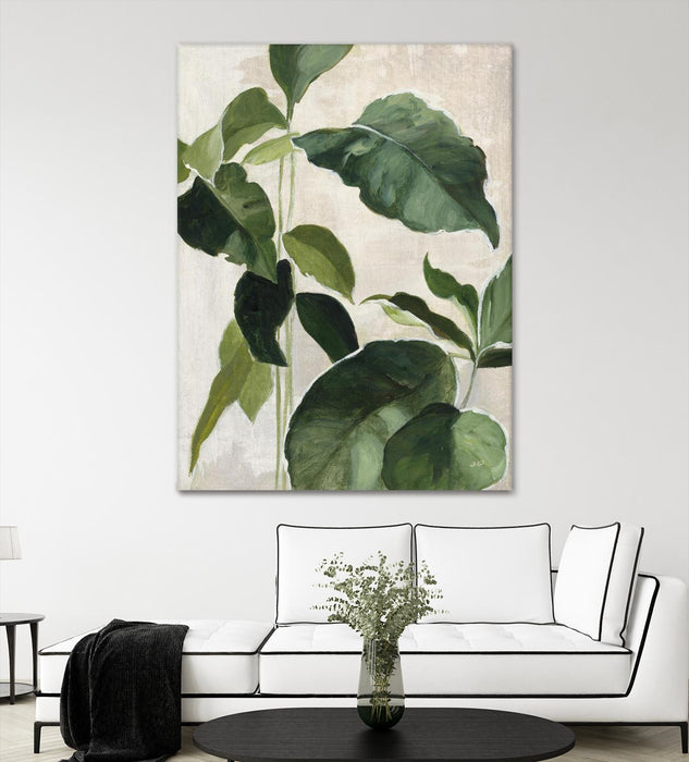 Œuvre d’art murale Giant Art « Tropical Study Ii » 72 x 54