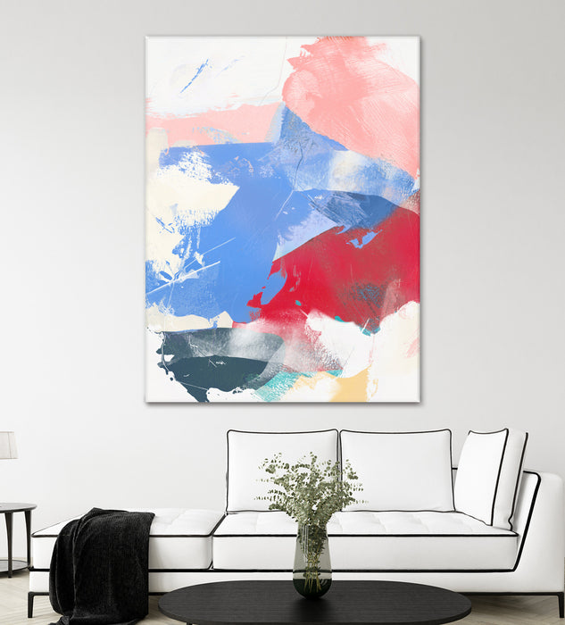 Œuvre d’art murale Giant Art « Sweet Poetry Ii » 72 x 54