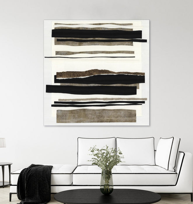 Œuvre d’art murale Giant Art « Time After Time I » 54 x 54