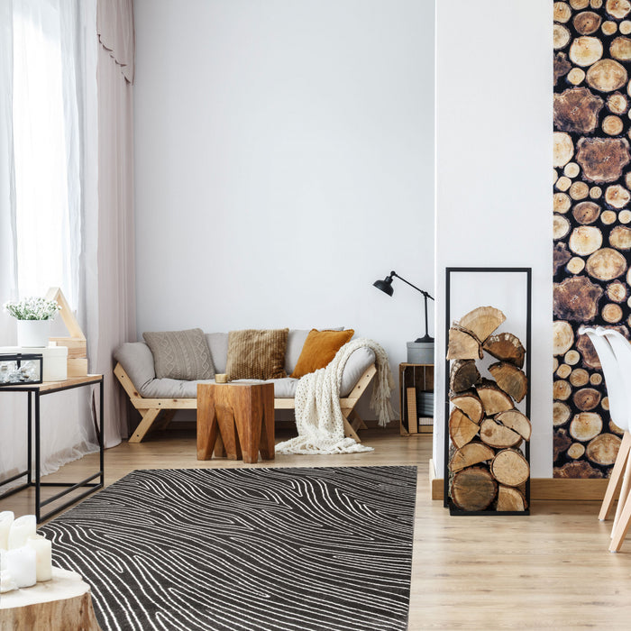 Carpette Lane grise 5 pi 3 po x 7 pi 7 po