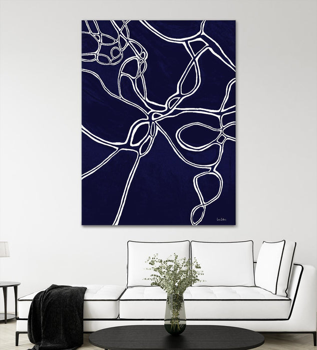 Œuvre d’art murale Giant Art « Blueprint » 72 x 54