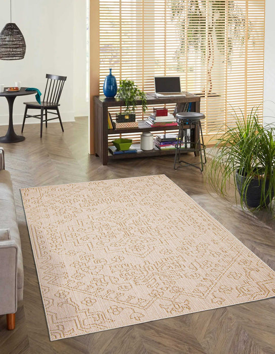 Carpette Halfrida taupe - 4 pi 0 po x 6 pi 0 po