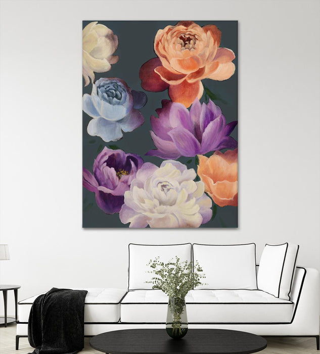 Œuvre d’art murale Giant Art « November Blooms » 72 x 54
