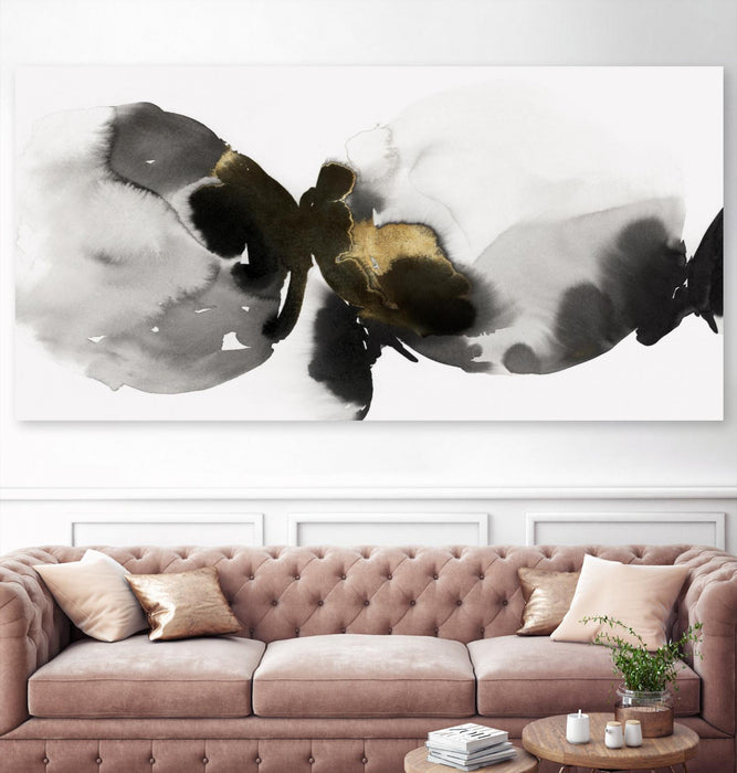 Œuvre d’art murale Giant Art « Flowing Rythm Ii » 72 x 36