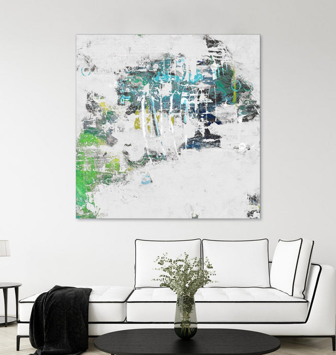 Œuvre d’art murale Giant Art « Cool Kids I » 54 x 54