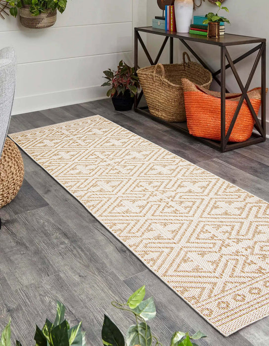 Carpette Penney taupe - 2 pi 6 po x 12 pi 0 po