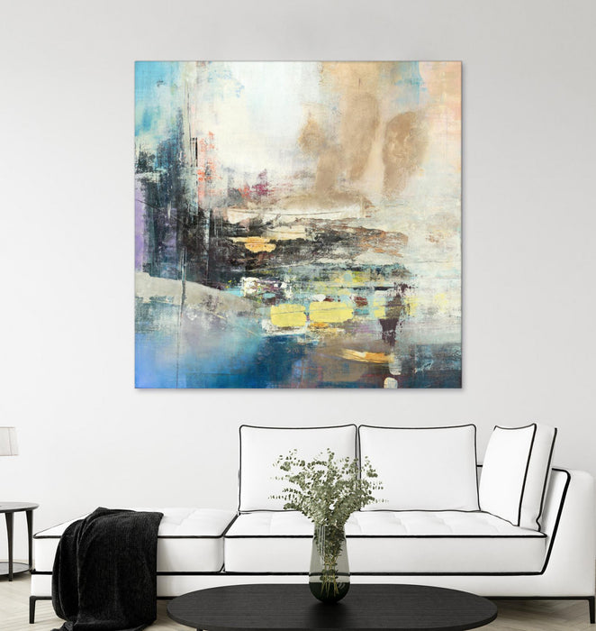 Œuvre d’art murale Giant Art « Awaken I » 72 x 72