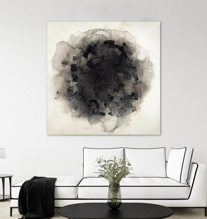 Œuvre d’art murale Giant Art « Positives And Negatives I » 54 x 54