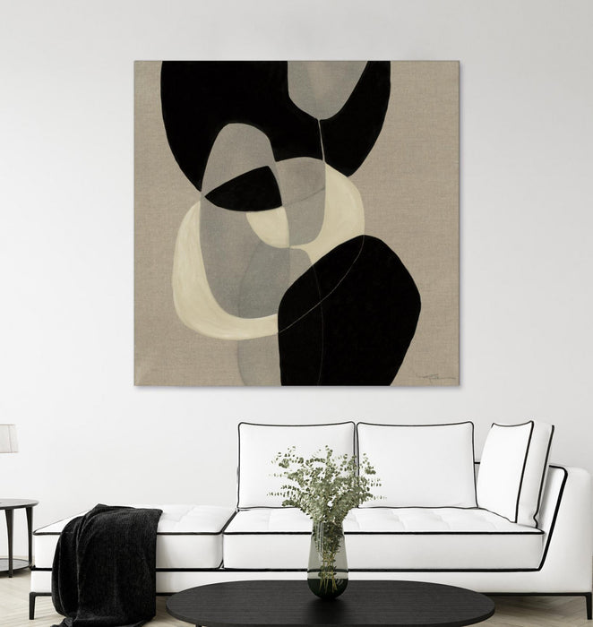 Œuvre d’art murale Giant Art « Gravity Iii » 54 x 54