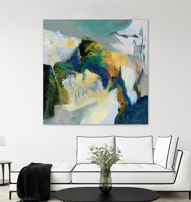 Œuvre d’art murale Giant Art « Iceberg » 72 x 72