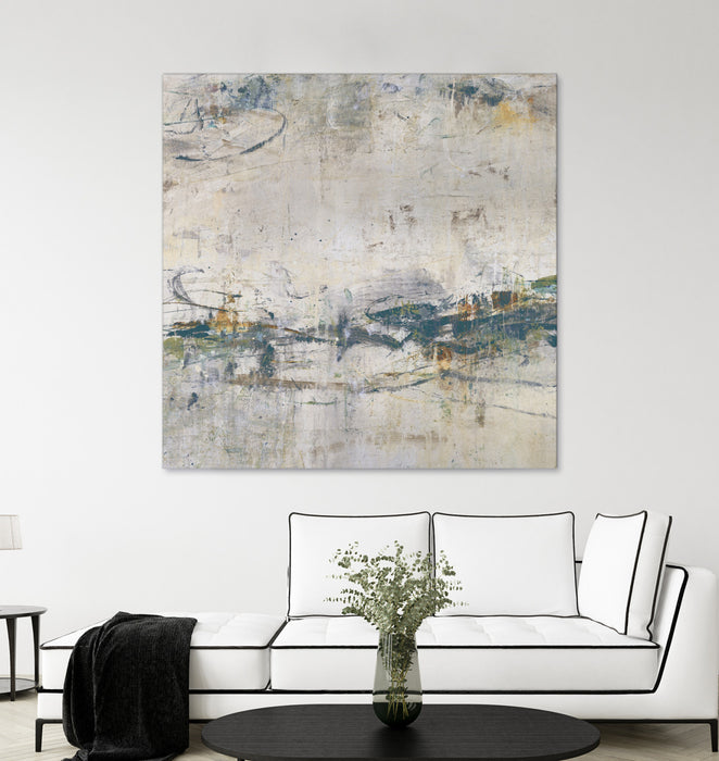Œuvre d’art murale Giant Art « Broken Road Iv » 54 x 54
