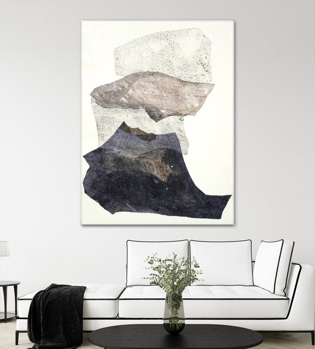Œuvre d’art murale Giant Art « Organza 3 » 72 x 54