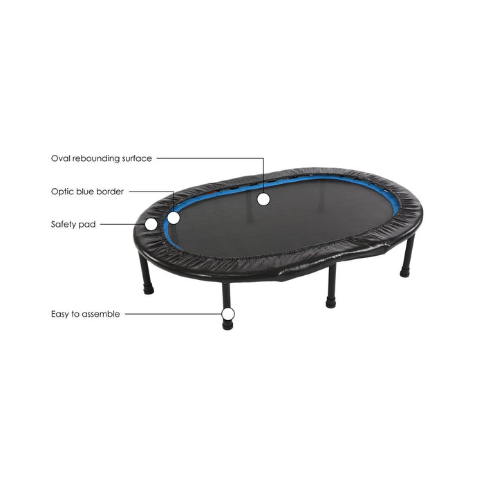Trampoline d’entraînement ovale de Stamina