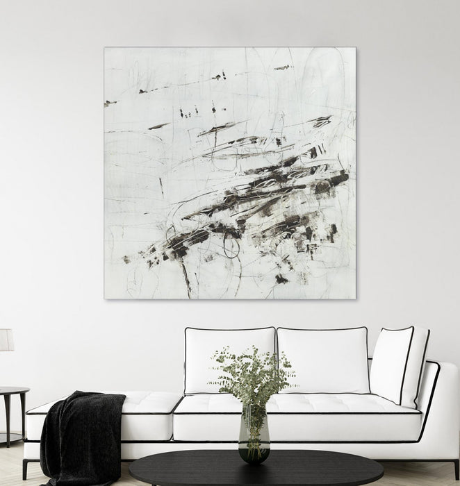 Œuvre d’art murale Giant Art « Jet Set » 72 x 72