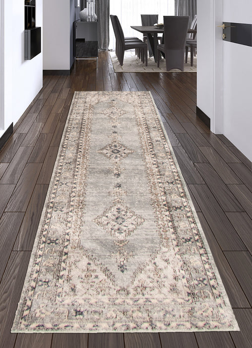 Carpette Octavian Bijar bleu - 2 pi 7 pox 8 pi 2 po