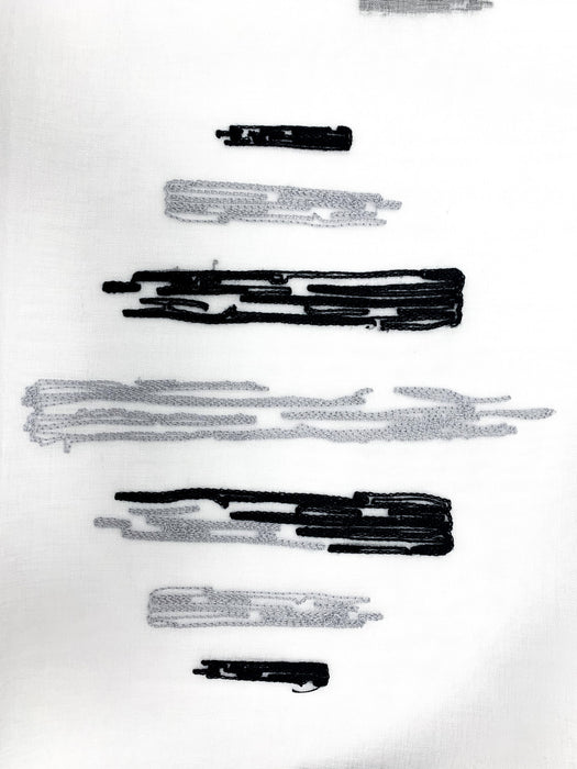 Paire de panneaux de rideaux blancs à oeillets Wexford - 54x95