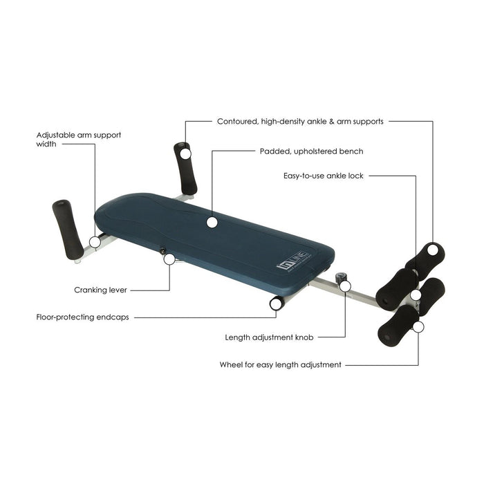 Banc pour étirement du dos InLine de Stamina